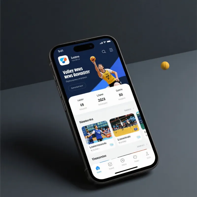 官方资讯App界面展示